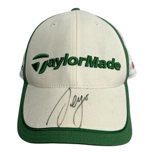 TaylorMade Tour Issue Golf‎ Cap Burner Hat Signed Sergio Garcia PGA Collectible